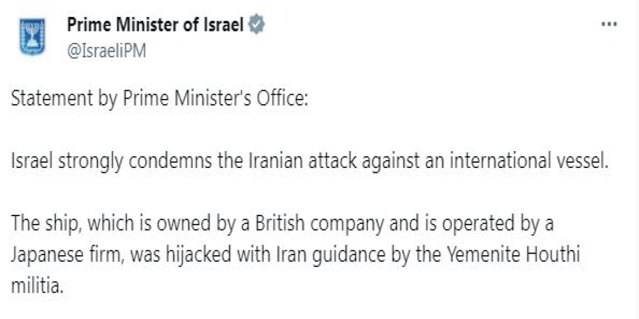 Yemenli Husiler, Kızıldeniz’de Kargo Gemisine El Koydu