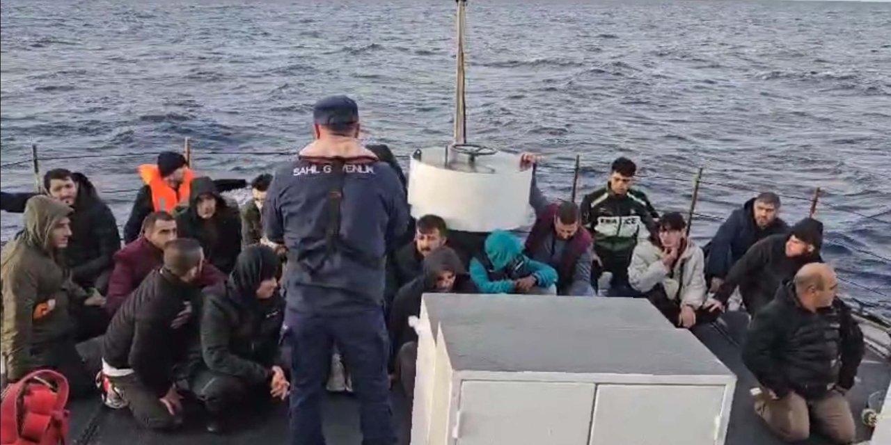 Yunan Unsurların Geri İttiği 66 Kaçak Göçmen Kurtarıldı