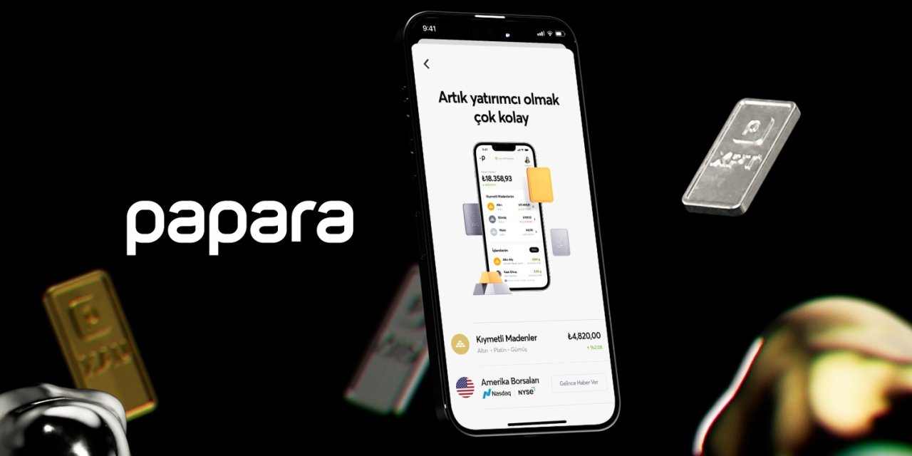 Papara, Kıymetli Maden Hesabı'na Platin Ve Gümüşü Ekledi