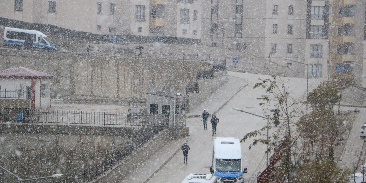Van Ve Hakkari'de Kar Yağışı (2)