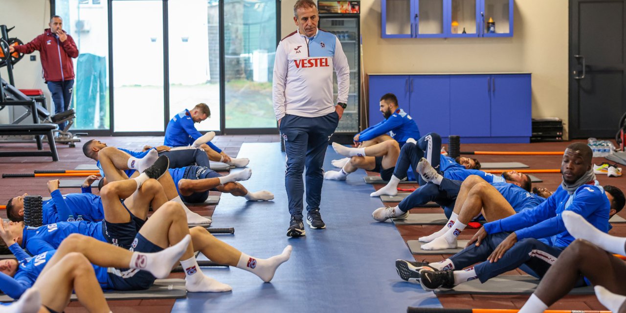 Trabzonspor’da Sivasspor Hazırlıkları Devam Ediyor