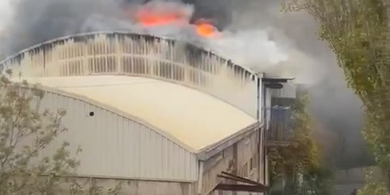 (Geniş Haber) Arnavutköy’de Fabrika Yangını