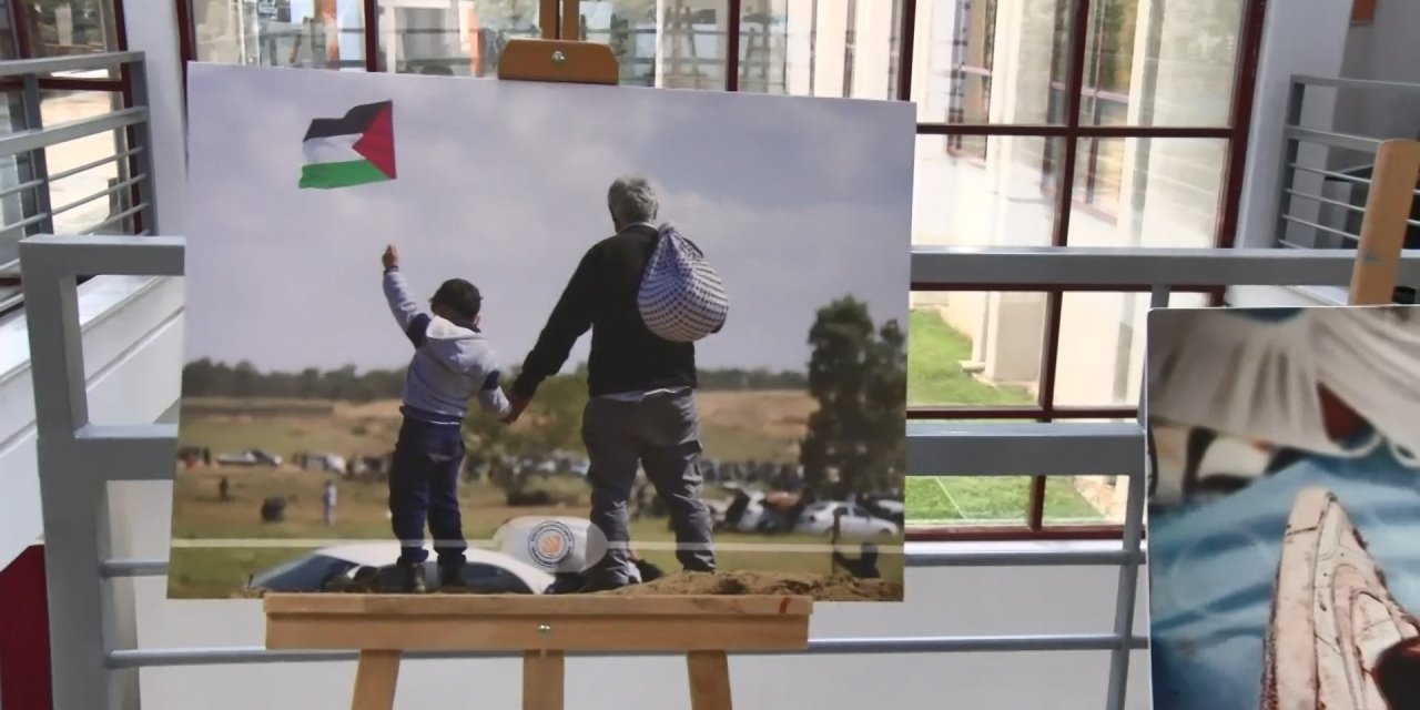 Esenyurt'ta Lise Öğrencilerinden 'Filistin' Temalı Fotoğraf Sergisi