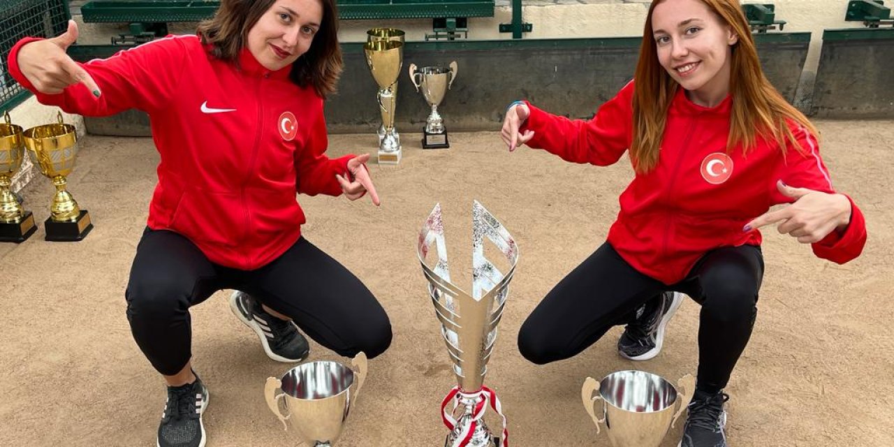 İnci Ve Kardeşi Buket'ten Boccede Dünya Ve Avrupa Şampiyonalarında 10 Altın Madalya