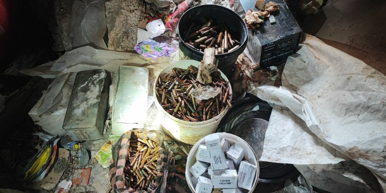 Msb: Pençe Kilit Bölgesinde Çok Sayıda Mühimmat Ele Geçirilidi