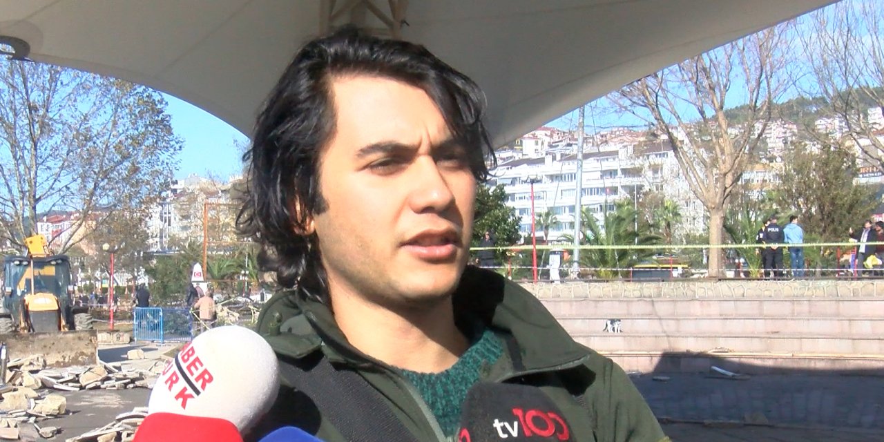 Fırtınada İkiye Bölünen Gemi, Havadan Görüntülendi (3)