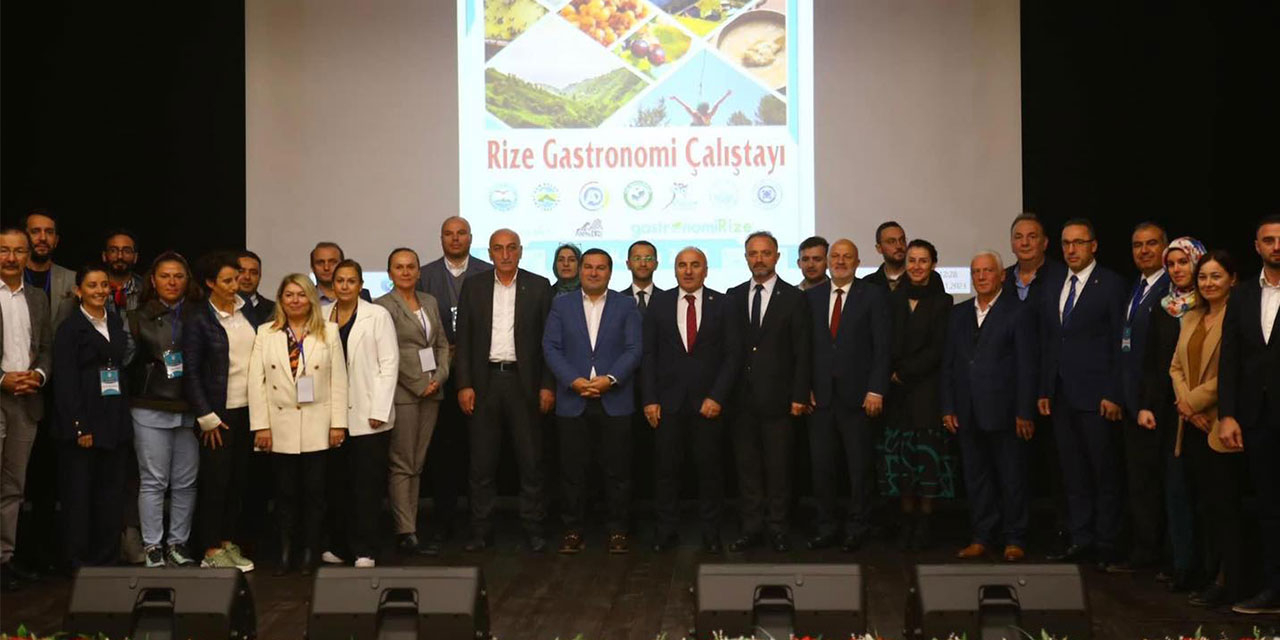 Rize Gastronomi Çalıştayı Gerçekleştirildi