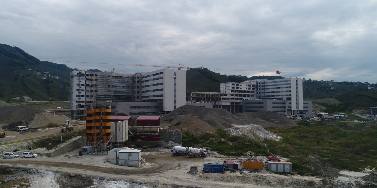 Ordu Şehir Hastanesi İnşaatında 1020 Sismik İzolatör Kullanıldı