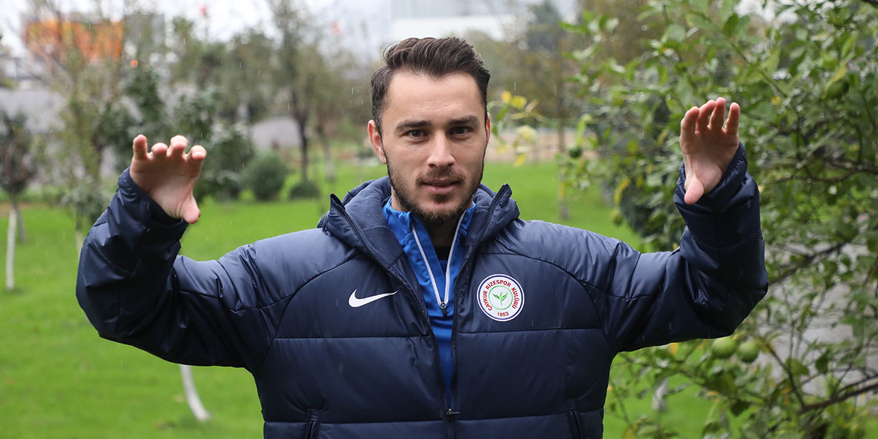 Çaykur Rizesporlu Halil İbrahim Pehlivan, ligdeki performansını değerlendirdi