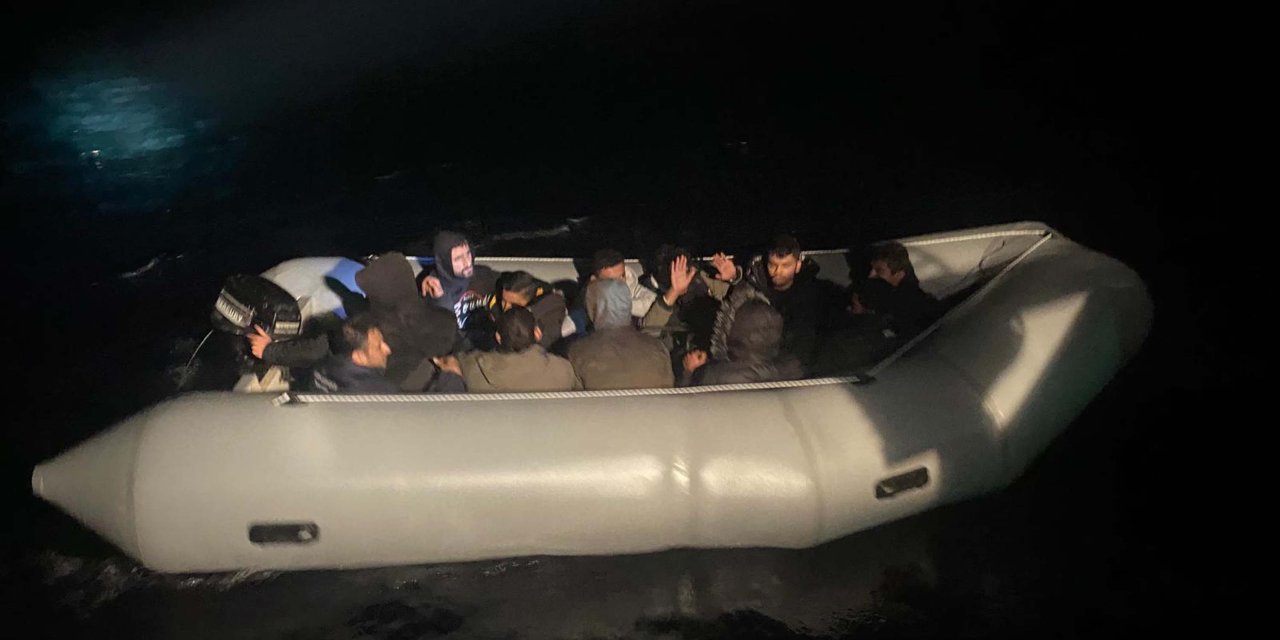 Bodrum'da 38 Kaçak Göçmen Yakalandı