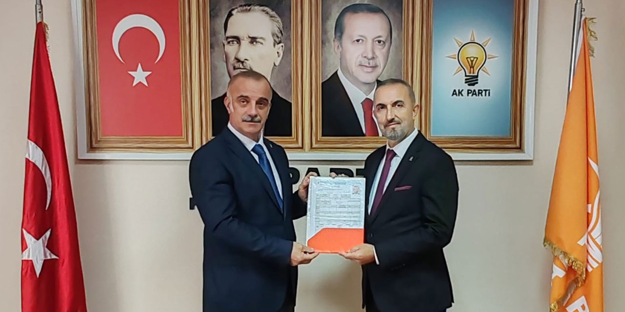 Pazar'da  Adem Yıldız Aday Adaylığı Başvurusunu Yaptı