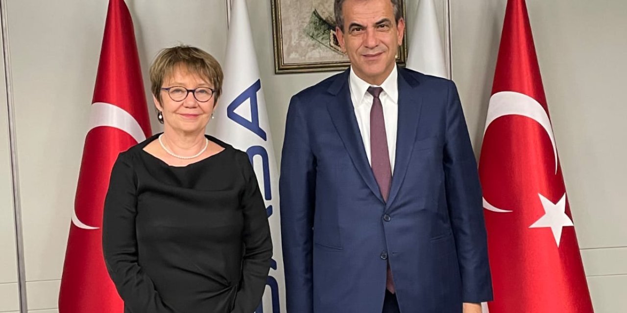 Avrupa İmar Ve Kalkınma Bankası Başkanı Sasa’yı Ziyaret Etti