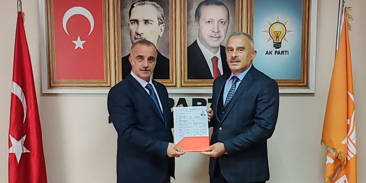 Rize İl Genel Meclisi Başkanvekili Çorbacı Aday Adaylığı Başvurusunda Bulundu