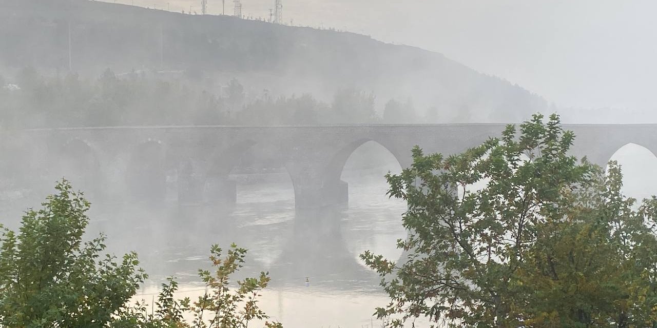 Diyarbakır'da Sis Etkili Oldu