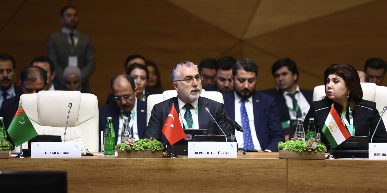 Işıkhan, Bakü'deki İstihdam Hizmetlerinin Dijitalleştirilmesi Konferansı’na Katıldı