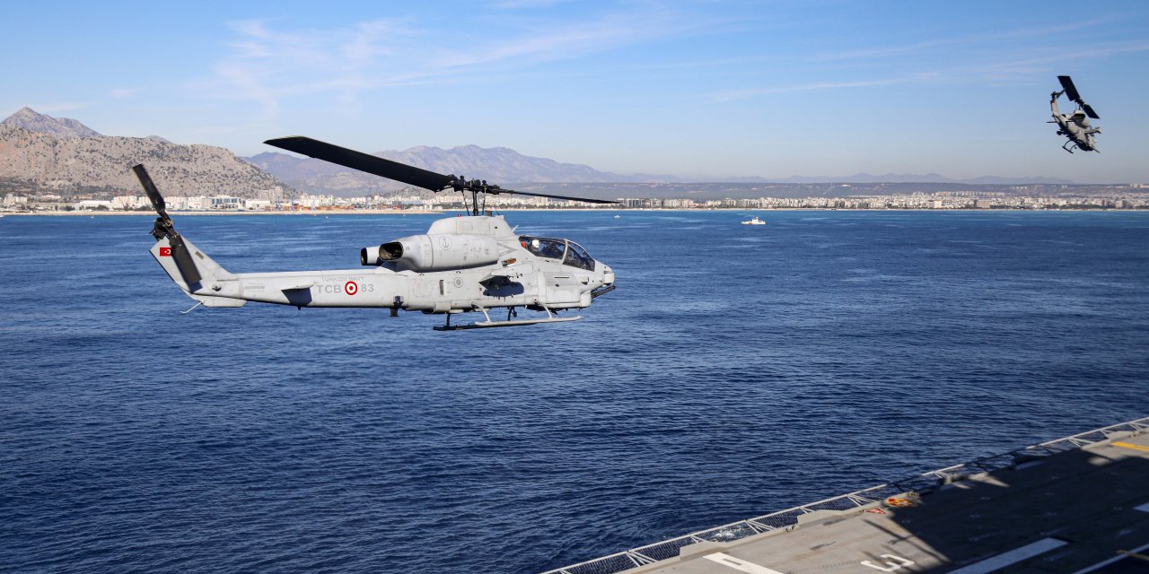 Doğu Akdeniz'deki Tatbikatta 'Zaha' İlk Defa Kullanıldı