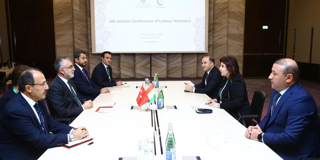 Bakan Işıkhan, Tacikistanlı Mevkidaşı Kenja İle Görüştü