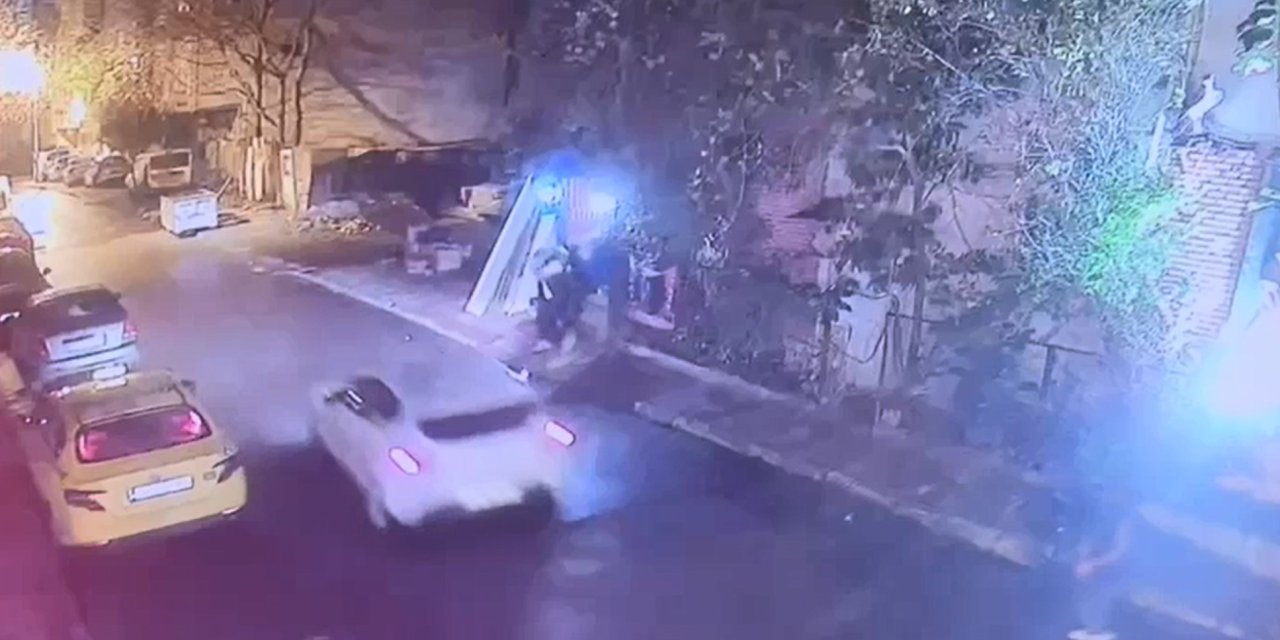 Bağcılar'daki Cinayet Anı Güvenlik Kamerasında