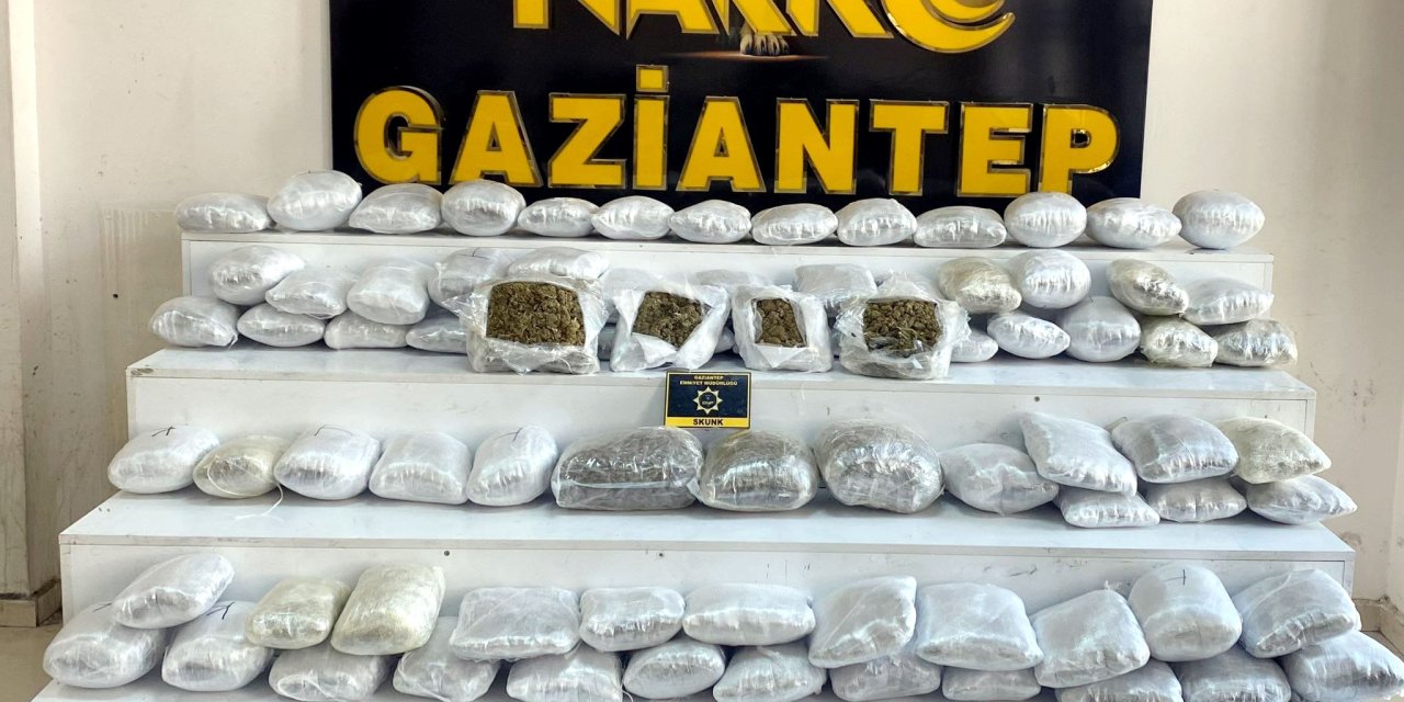Gaziantep'te 41 Kilo Uyuşturucuya 1 Tutuklama