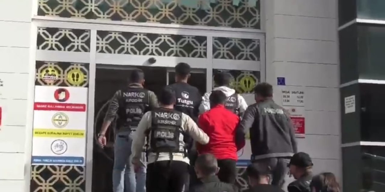 Kırşehir'de Uyuşturucu Operasyonunda 9 Tutuklama