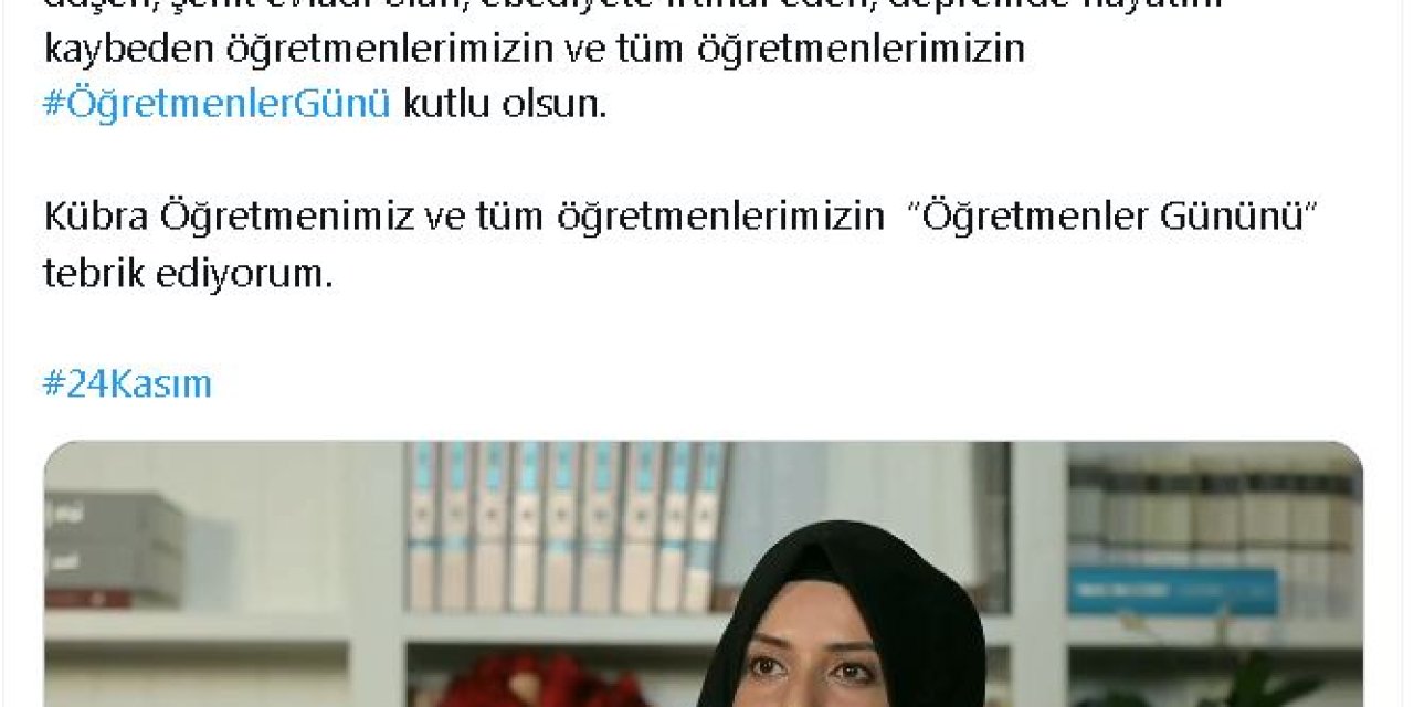 Bakan Yerlikaya, Şehit Kızı Kübra Öğretmen İle Görüşmesini Paylaştı