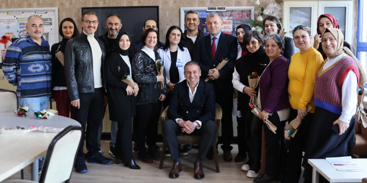 Abdullah Avcı’dan Öğretmenler Günü Ziyareti