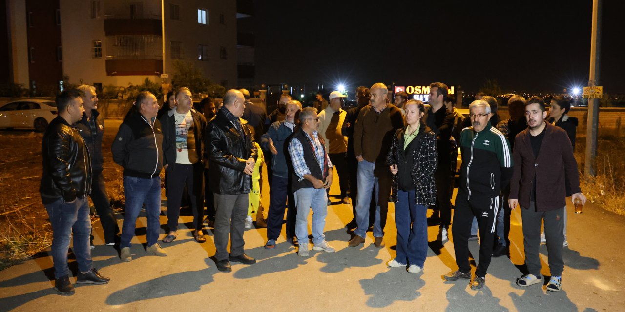 Yüksek Voltajdan Elektronik Cihazlarının Bozulduğunu Öne Süren Mahalleliden Protesto