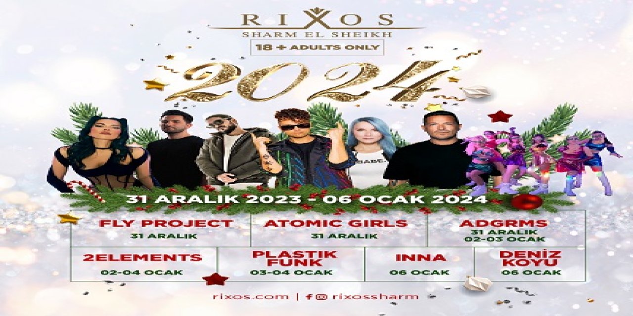 Rixos Mısır'da Yılbaşı Programı Belli Oldu