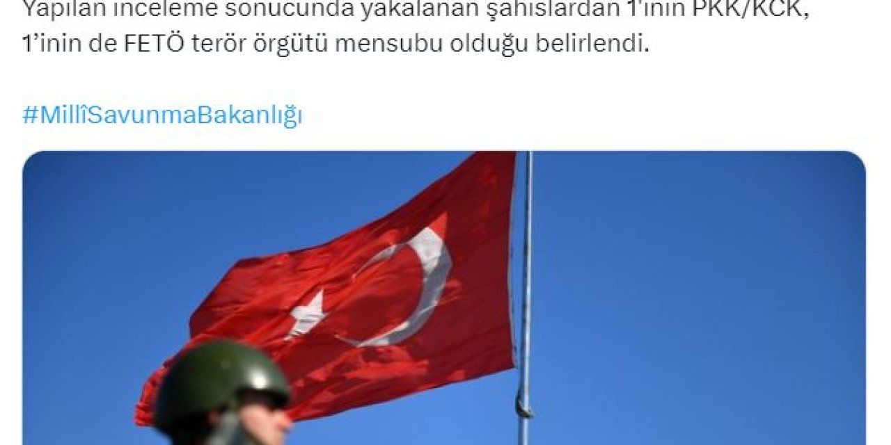 Msb: Yunanistan'dan Türkiye'ye Gönderilmeye Çalışılan 3 Kişi Yakalandı
