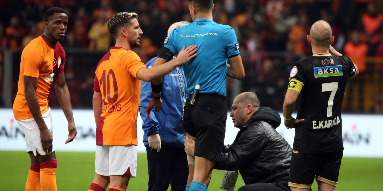 Hakem Ali Şansalan Maça Devam Edemedi