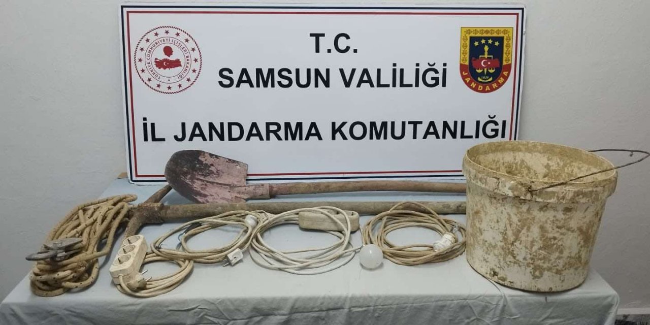 Metruk Binada Define Kazısı Yapan Baba-oğula Suçüstü