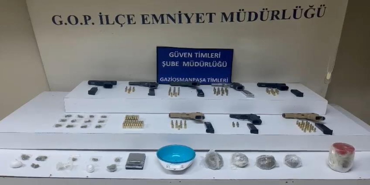 Gaziosmanpaşa’da Uyuşturcu Satıcılarına Operasyon: 4 Gözaltı