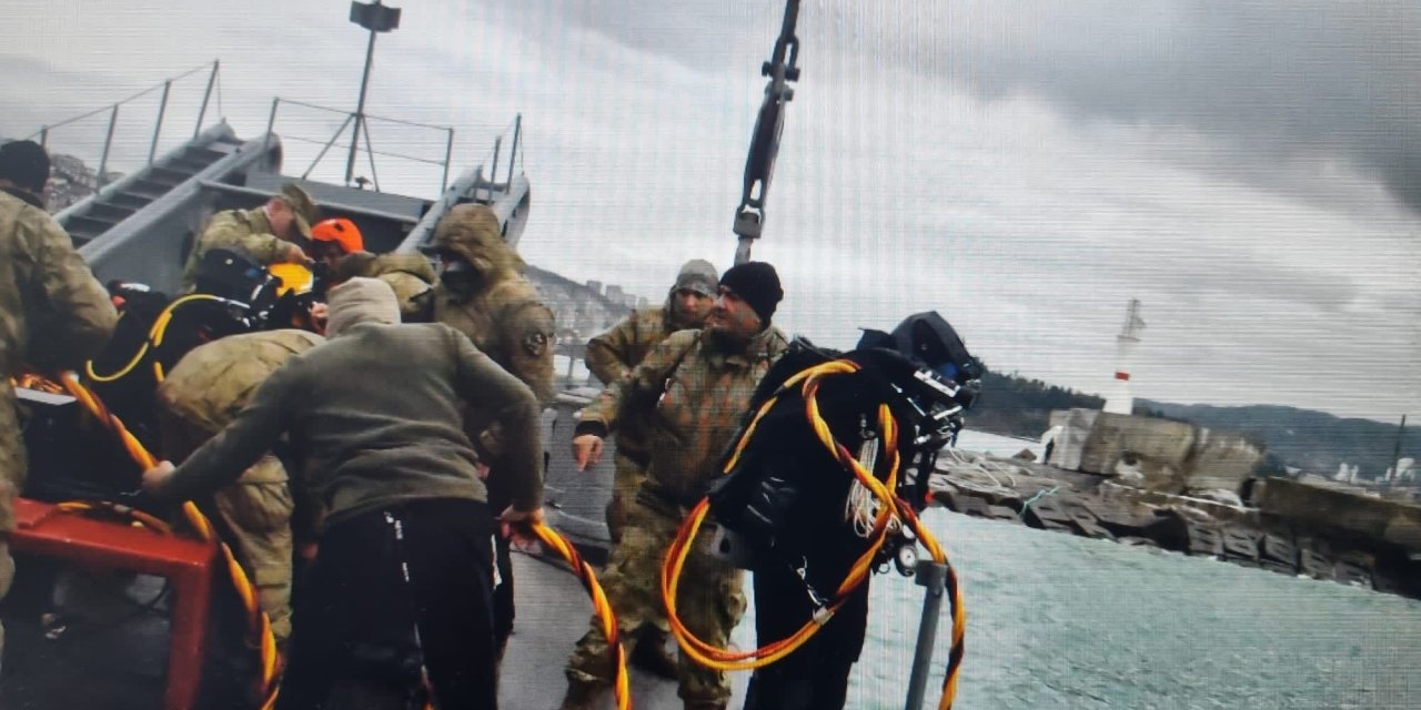Deniz Kuvvetleri Dalgıçları, Ereğli'de Bugüne Kadar 3 Gemicinin Cansız Bedenine Ulaştı