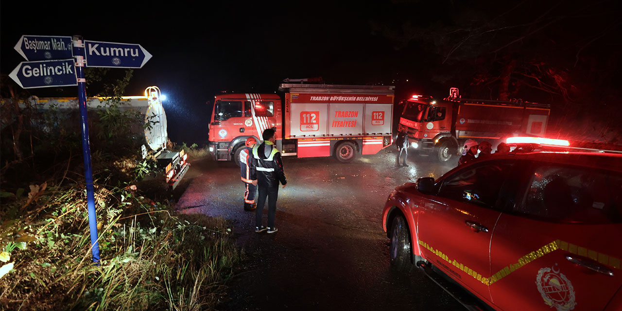 Sürmene'deki yangın kontrol altına alındı