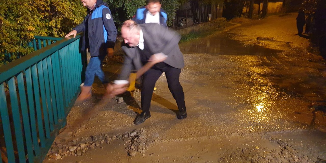 Osmaniye’de Şiddetli Yağış Sonrası Savrun Çayı Taştı