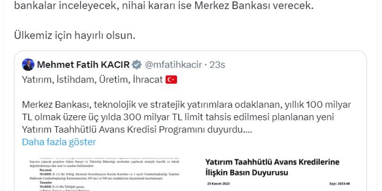 Bakan Şimşek: Yüksek Teknoloji Ürünlerin Üretimine Güçlü Destek Sağlayacağız