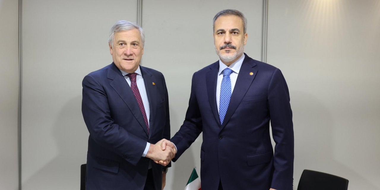 Bakan Fidan, İtalyan Mevkidaşı Tajani İle Görüştü
