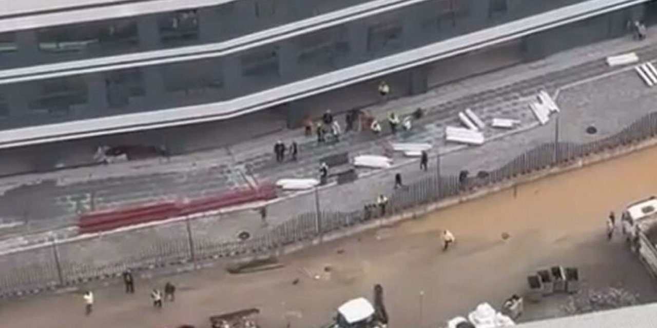 Operatör, Tartıştığı İşçilerin Peşinden İş Makinesiyle Gitti