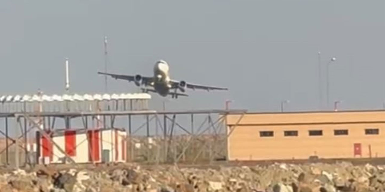 Fırtına uçağı beşik gibi salladı