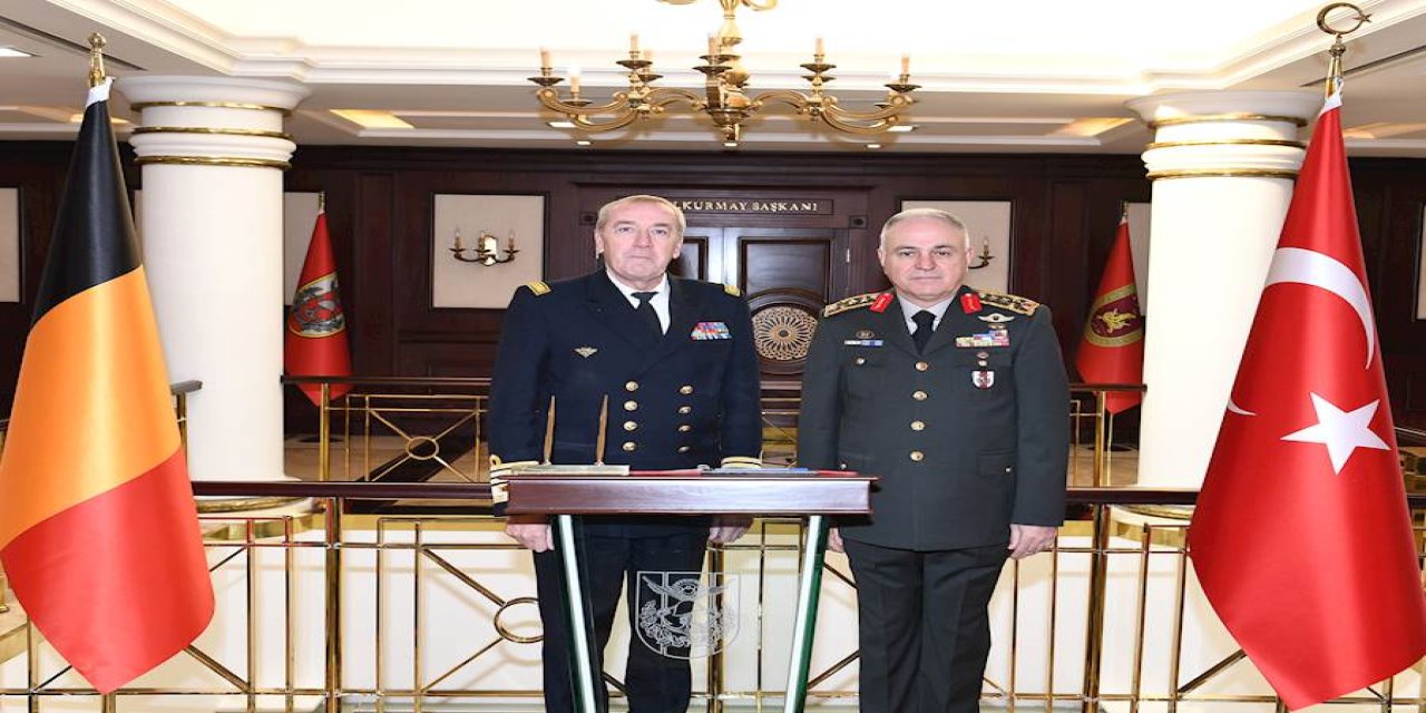 Genelkurmay Başkanı Gürak, Belçikalı Mevkidaşı Hofman İle Görüştü