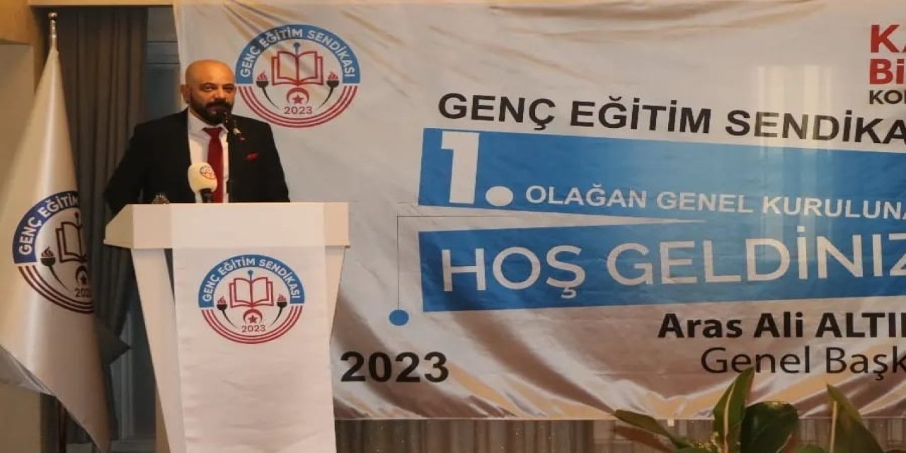 Genç Eğitim Sendikası’nın 1. Olağan Genel Kurulu Gerçekleşti