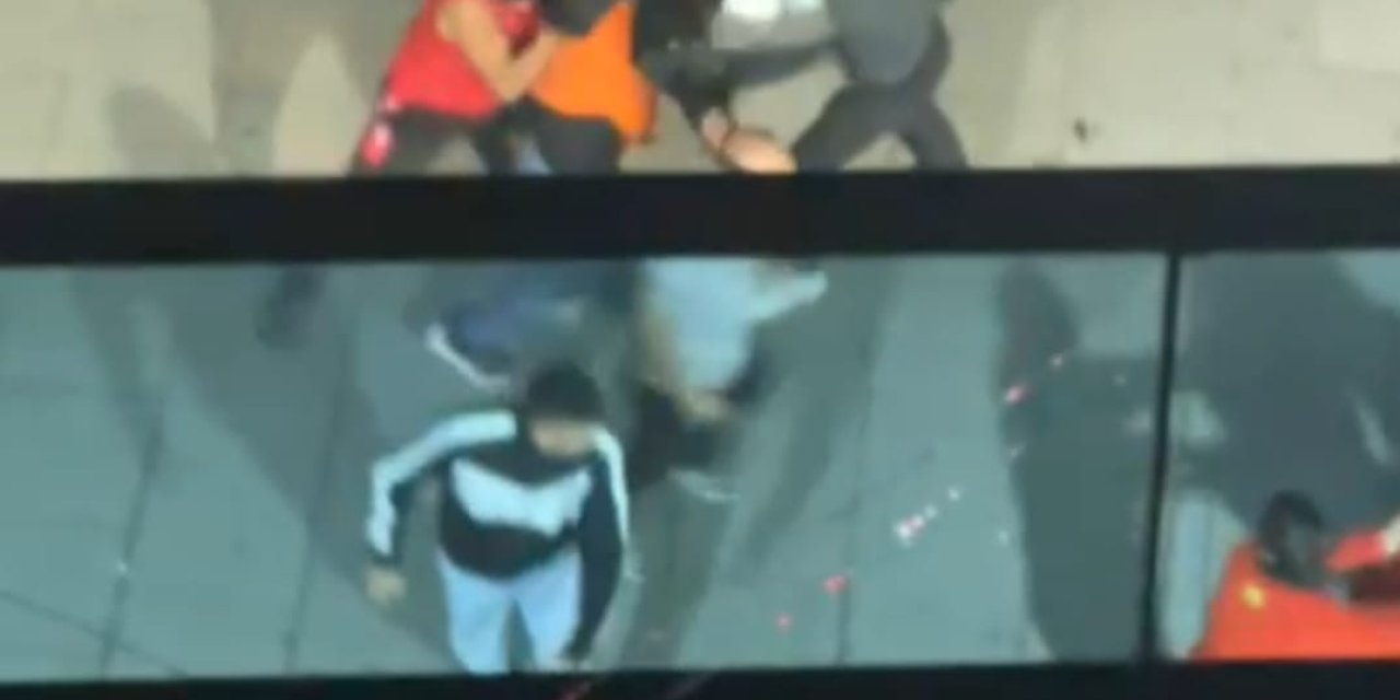 Ataşehir'de Toptancılar İle Market Çalışanlarının Tekmeli Yumruklu Kavgası Kamerada