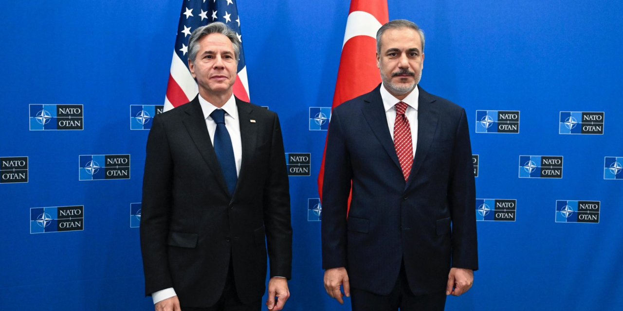 Bakan Hakan Fidan, Abd Dışişleri Bakanı Blinken İle Bir Araya Geldi