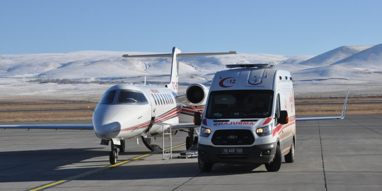 Ambulans Uçak, 70 Yaşındaki Hasta İçin Havalandı