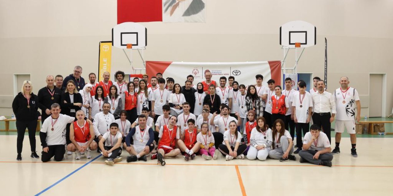 Özel Olimpiyatlar Türkiye 3x3 Karma Basketbol Turnuvası Sona Erdi