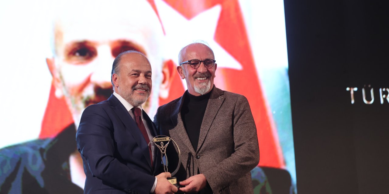 Dha Muhabiri Ercan Ata'ya 'Yılın Spor Ödülü'