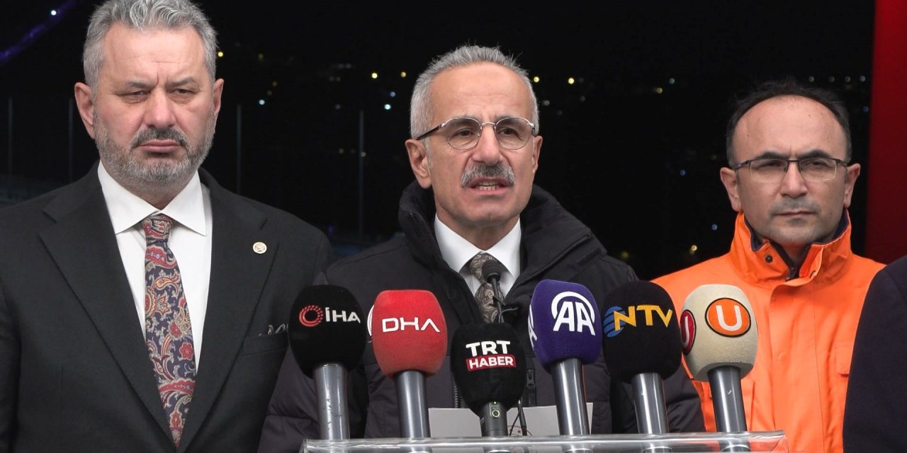 (Geniş Haber) Ulaştırma Bakanı Uraloğlu Bakım Çalışması Yapılan Fsm'de İnceleme Yaptı