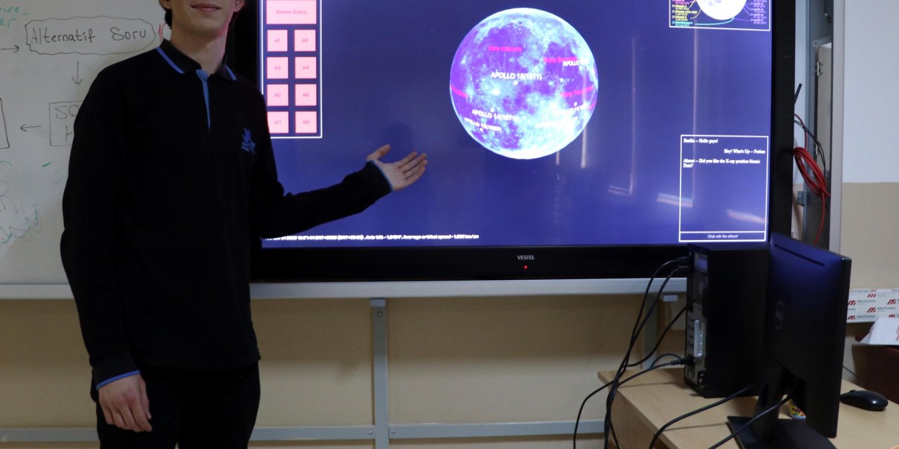 Liseliler, Ay'daki Deprem Ve Sismik Verileri 3 Boyutlu Ortaya Çıkardı