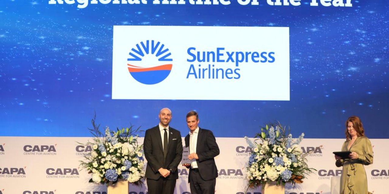 Sunexpress’e ‘Yılın Bölgesel Hava Yolu’ Ödülü