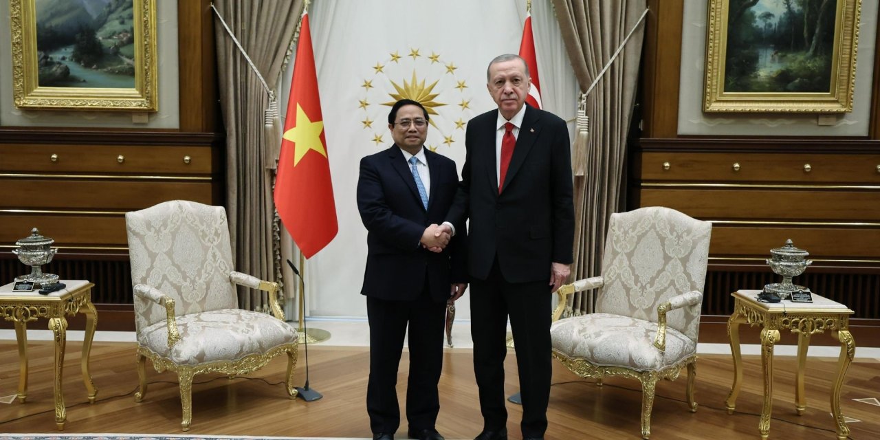 Cumhurbaşkanı Erdoğan, Vietnam Başbakanı Chinh İle Görüştü